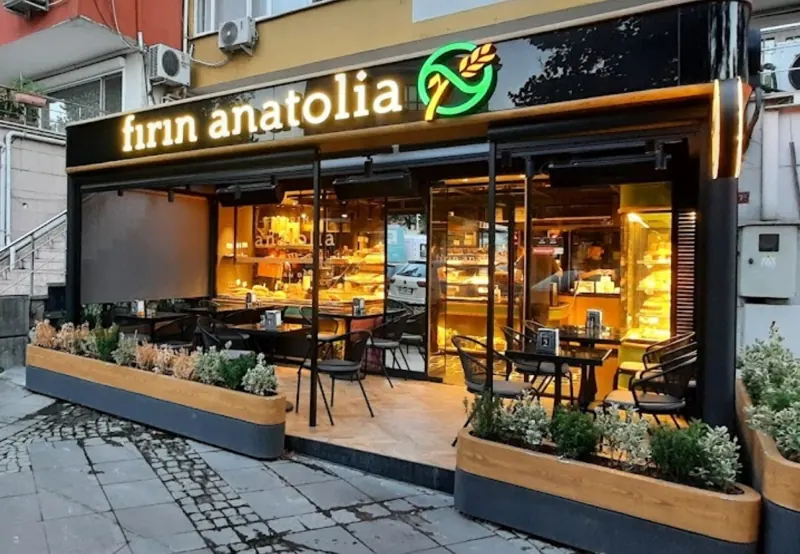 Anatolia Fırın — Akatlar — Vitrin ve iç mekân LED aydınlatması, elektrik tesisatı
