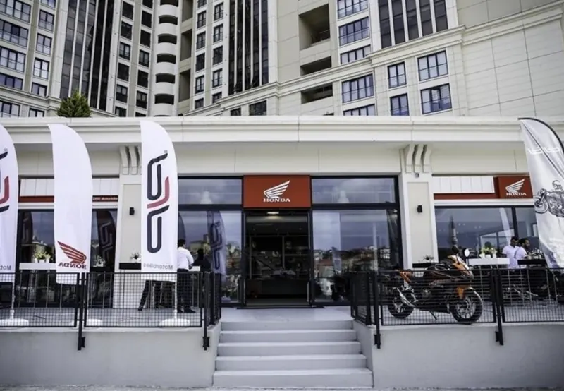 DRD Motorbikes — Ataşehir — Showroom aydınlatması, elektrik tesisatı, kamera