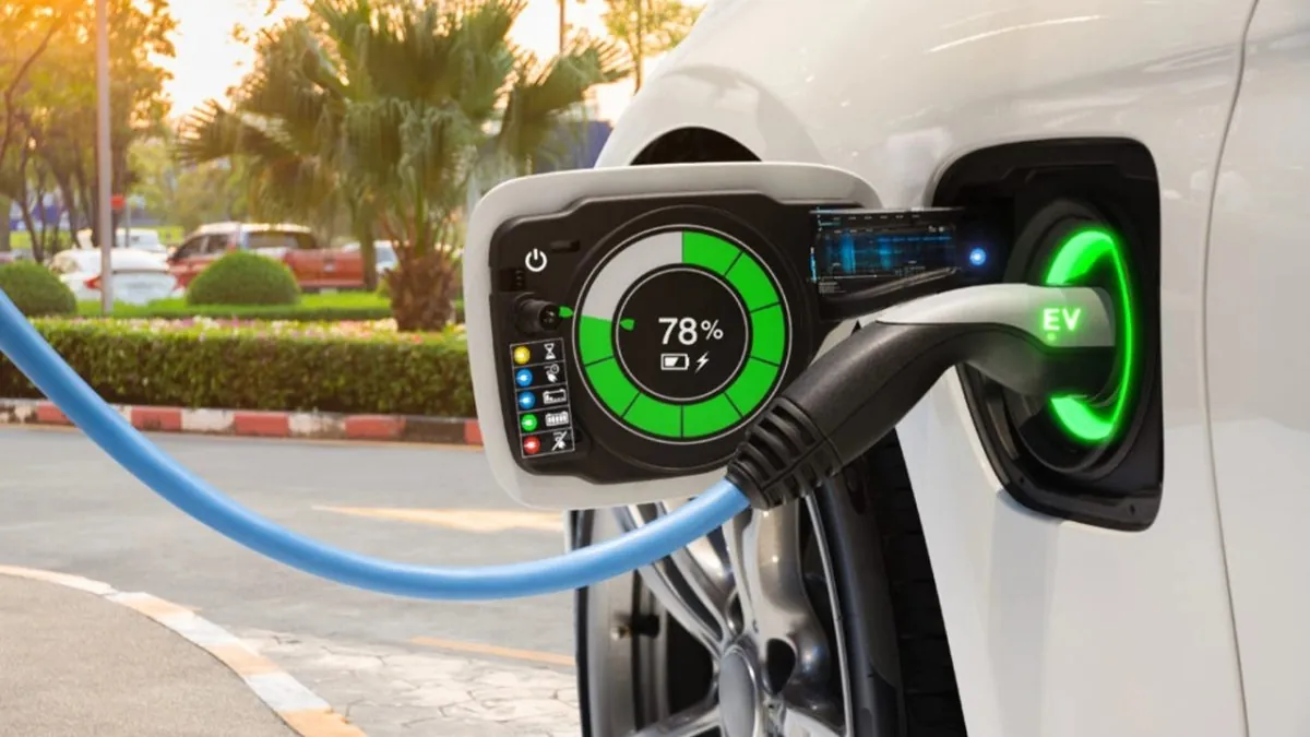Evde elektrikli araç şarj istasyonu